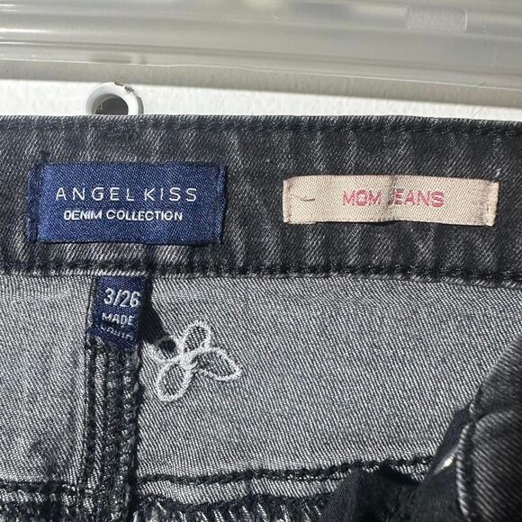 Women's Black Butterfly Jeans - Picture 3 of 3